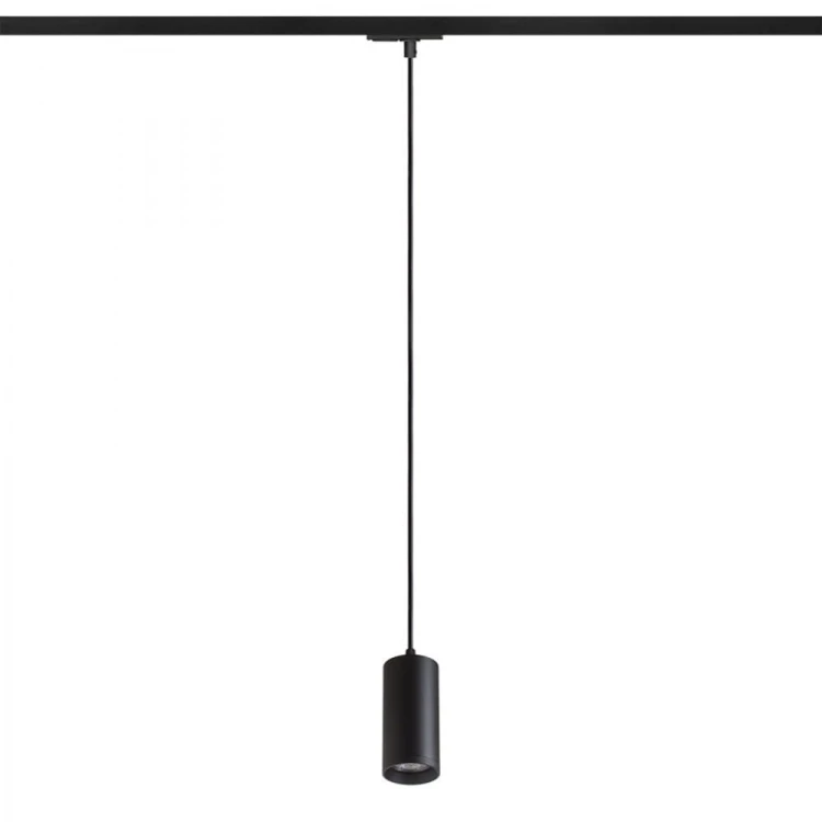 BELENOS do 1-faz. szyny wisząca czarna  230V LED GU10 9W