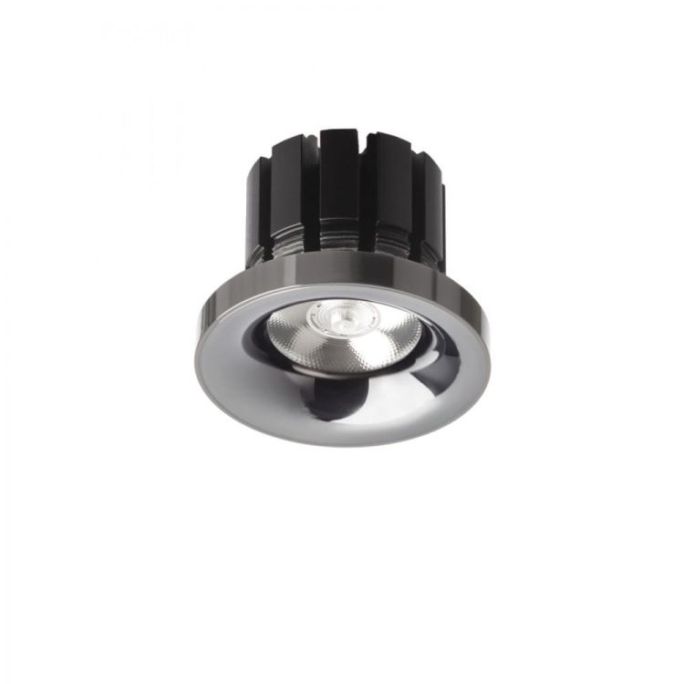 SHARM PLUS wpuszczana  czarny chrom 230V LED 10W 24°  3000K