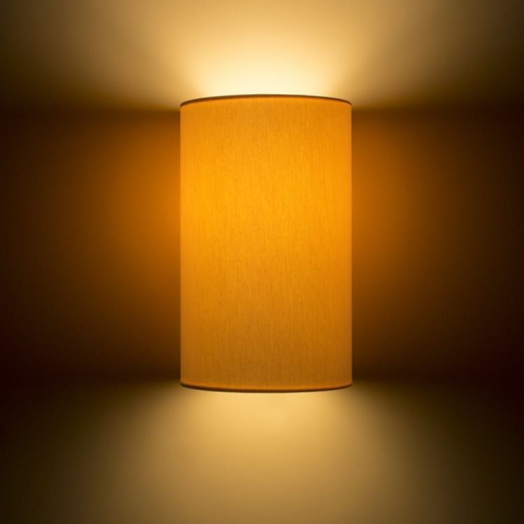 RON W 15/25 ścienna  Chintz morelowa/białe PCV 230V LED E27 15W
