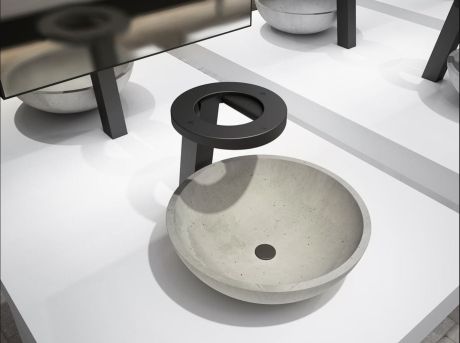 Przejdź do produktu CONCEPT bateria stojąca z czujnikiem, z dozownikiem mydła i suszarką do rąk, wysokość 188mm, czarny