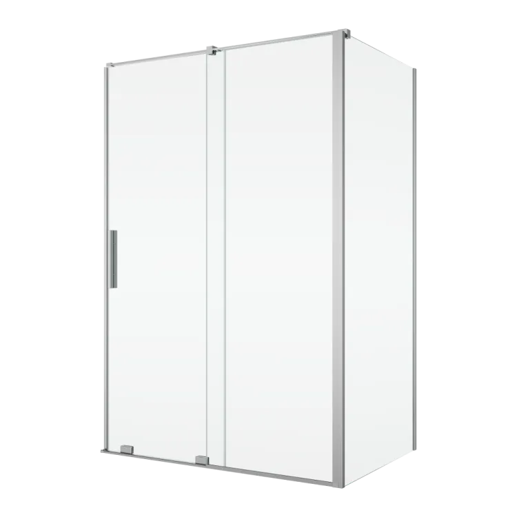Kabina prysznicowa 170x90 cm z drzwiami rozsuwanymi Ronal Sanswiss Amalia D35S21705007+D35F30905007+V2.D35.50 srebrny połysk