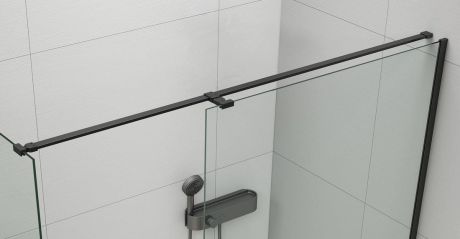 Przejdź do produktu ESCA uniwersalny wspornik do kabin 1400mm, czarny mat