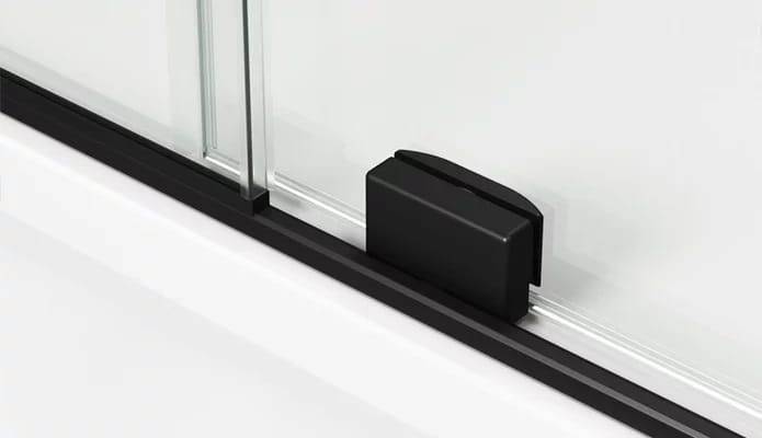 System rolek jezdnych czarny mat