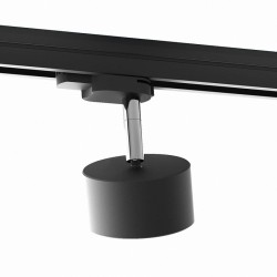 PIXIE do szyny  3-faz czarna chrom 230V LED GX53 7W