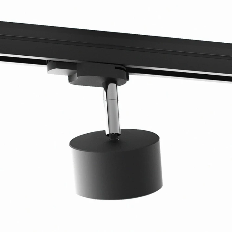 PIXIE do szyny  3-faz czarna chrom 230V LED GX53 7W