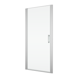 Drzwi prysznicowe wahadłowe 80x200 cm Ronal Sanswiss Divera D22T10805007 srebrny połysk