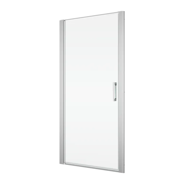 Drzwi prysznicowe wahadłowe 100x200 cm Ronal Sanswiss Divera D22T11005007 srebrny połysk