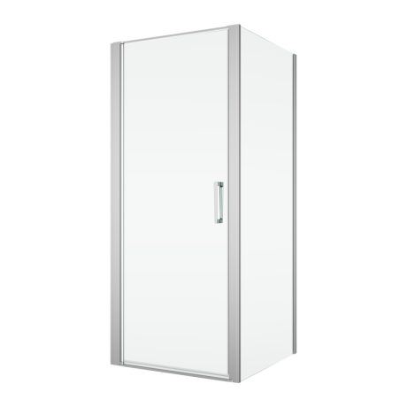 Przejdź do produktu Kabina prysznicowa 80x120 cm z drzwiami wahadłowymi Ronal Sanswiss Divera D22T10805007+D22F11205007 srebrny połysk