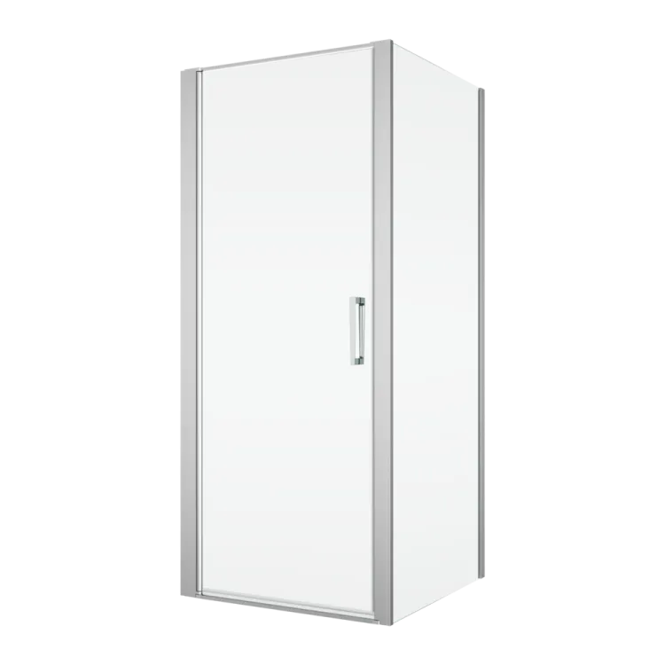 Kabina prysznicowa 100x120 cm z drzwiami wahadłowymi Ronal Sanswiss Divera D22T11005007+D22F11205007 srebrny połysk