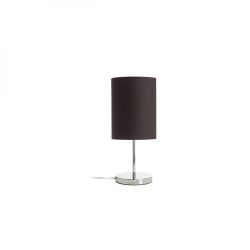 NYC/RON 15/20 stołowa  Monaco naftowa/srebrene PVC/chrom 230V LED E27 15W