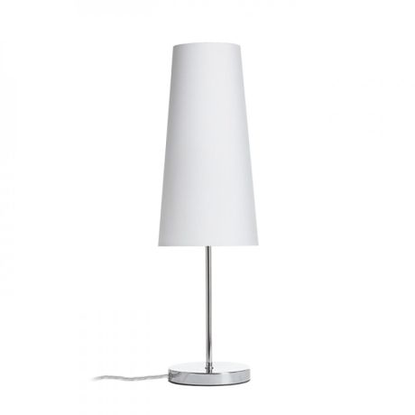 Przejdź do produktu NYC/CONNY 15/30 stołowa  Polycotton biała/nikiel 230V LED E27 11W