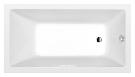 Przejdź do produktu NOEMI wanna prostokątna 160x80x39cm, biały