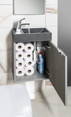 Przejdź do produktu LATUS X 40 zestaw łazienkowy, dąb srebrny