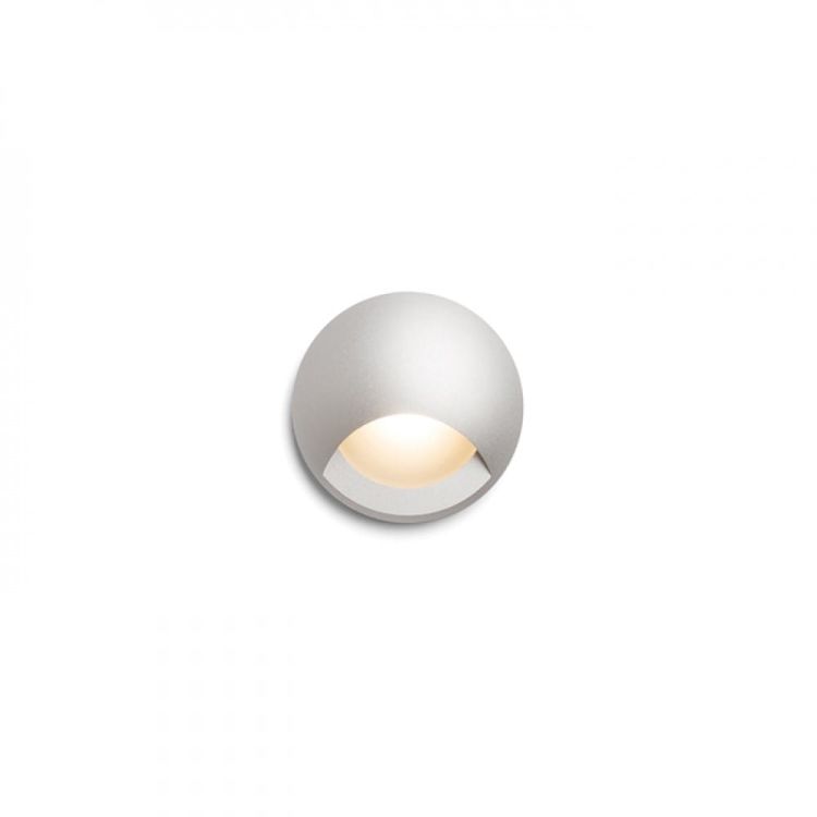 CLUB IND wpuszczana srebrno-szara  230V LED 3W IP54  3000K