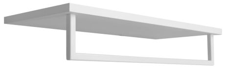 Przejdź do produktu SKA półka na ręczniki z relingiem 600x250mm, biały mat