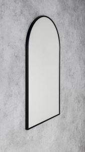 AROWANA Lustro w ramie, 55x95cm, czarny mat