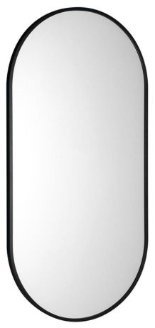 Przejdź do produktu AROWANA lustro owalne w ramie 45x90cm, czarny mat