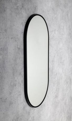 Przejdź do produktu AROWANA lustro owalne w ramie 45x90cm, czarny mat