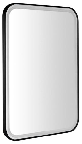 Przejdź do produktu CETIS lustro z oświetleniem LED 60x80cm, czarny mat