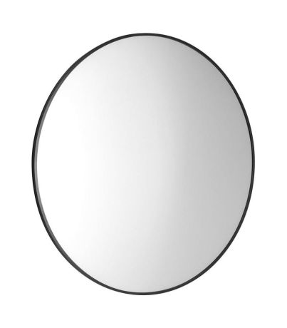Przejdź do produktu AROWANA okrągłe lustro w ramie średnica 70cm, czarny mat