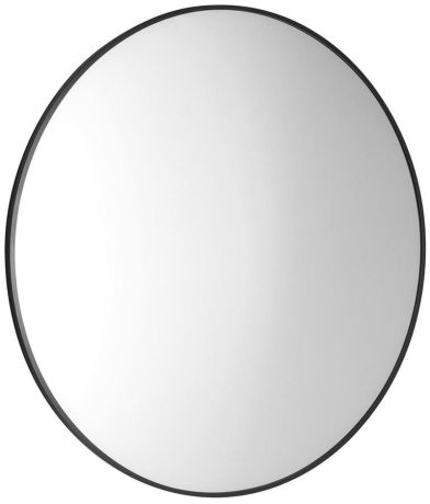 Przejdź do produktu Okrągłe lustro AROWANA w ramie ø 100cm, czarny mat