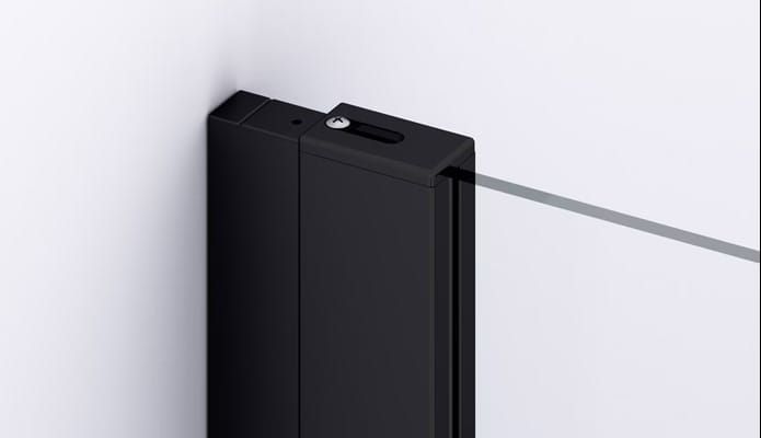 System profili z regulacją szerokości Ronal Sanswiss Black Line Divera czarny mat