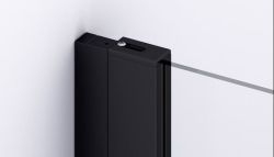 System profili z regulacją szerokości Ronal Sanswiss Black Line Divera czarny mat