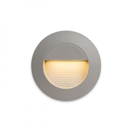 Przejdź do produktu MARCO 70 wpuszczana srebrno-szara 230V LED 3W IP65 3000K