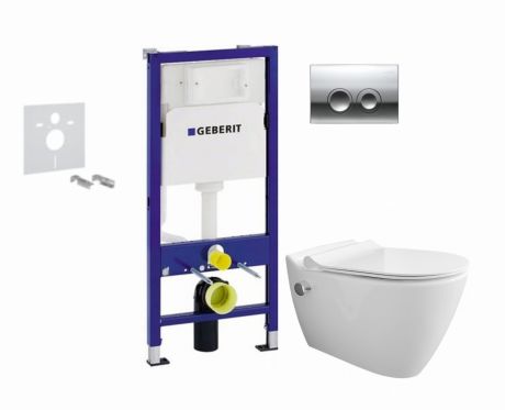 Przejdź do produktu Miska WC z funkcją bidetu 2w1 Mineral MA5201 ze stelażem podtynkowy Geberit