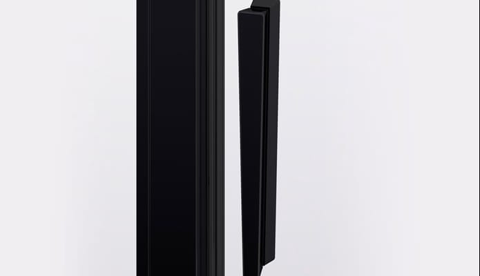 Ergonomiczny uchwyt czarny mat