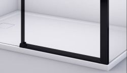 Listwa progowa zwiększająca szczelność czarny mat