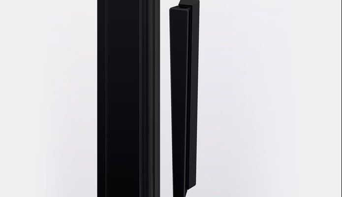 Ergonomiczny uchwyt czarny mat