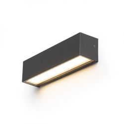CAMARGUE ścienna antracyt szkło satynowe 230V LED 6W IP65 3000K