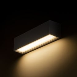 CAMARGUE ścienna antracyt szkło satynowe 230V LED 6W IP65 3000K