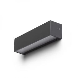 CAMARGUE ścienna antracyt szkło satynowe 230V LED 6W IP65 3000K