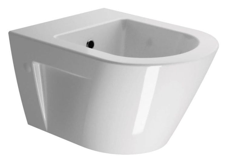 NORM bidet wiszący 50x36 cm, biały ExtraGlaze