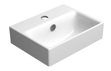 Przejdź do produktu SAND umywalka ceramiczna 40x32 cm, biały ExtraGlaze