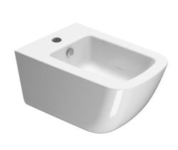 SAND bidet wiszący, 55x37 cm, biały ExtraGlaze