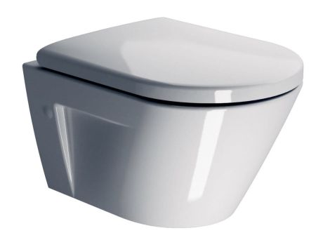Przejdź do produktu NORM WC wiszące, Swirlflush, 50x36 cm, biały ExtraGlaze