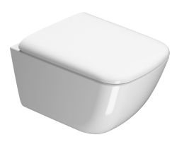 SAND WC wiszące, Swirlflush, 50x36 cm, biały ExtraGlaze