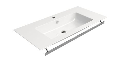 Przejdź do produktu PURA umywalka ceramiczna slim 100x50 cm, biały ExtraGlaze