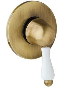 Bateria umywalkowa 2-otworowa podtynkowa Retro Giulini Harmony 9520 bronzo