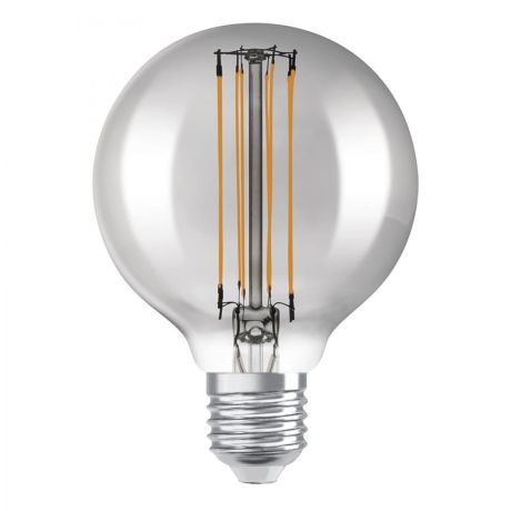 Przejdź do produktu OSRAM Globe 80 DIMM przydymiona 230V E27 LED EQ42 1800K