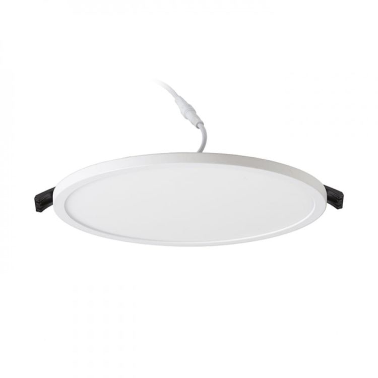 HUE R 22 DIMM wpuszczana biała  230V LED 24W  3000K