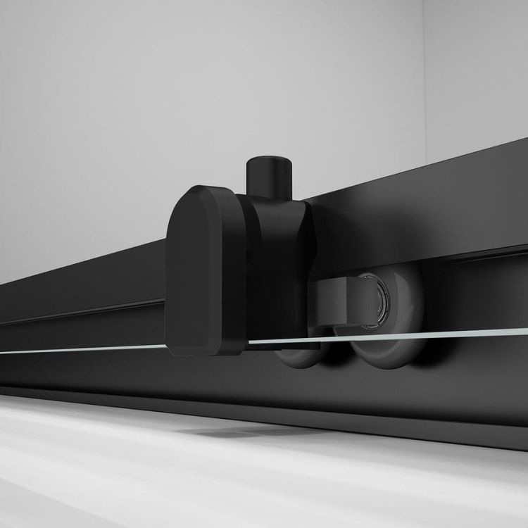 EASY BLACK kabina prysznicowa 800x800mm, szkło czyste