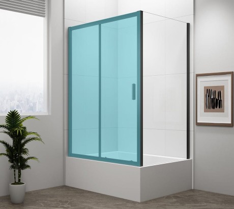 Przejdź do produktu DEEP BLACK ścianka boczna 750x1650mm, szkło czyste