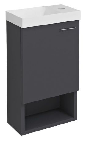 Przejdź do produktu LATUS XI szafka pod umywalkę 30x53x16,5cm, antracyt mat
