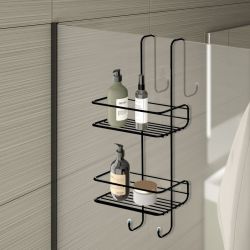 CHROM LINE druciana półka prysznicowa 240x490x220 mm, chrom