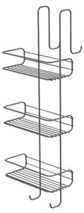CHROM LINE druciana półka prysznicowa 240x680x220 mm, chrom