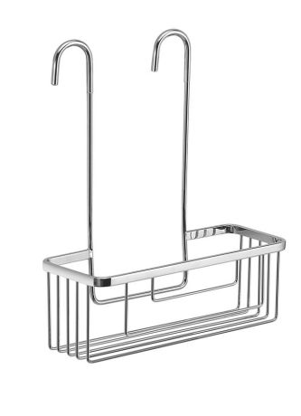 Przejdź do produktu SMART półka do kabiny prysznicowej, zawieszana na baterii, 300x375x120 mm, chrom
